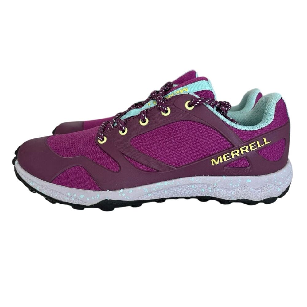 New Merrell Altalight Low hiking shoes Berry Purple sz 6 W outdoors activewear